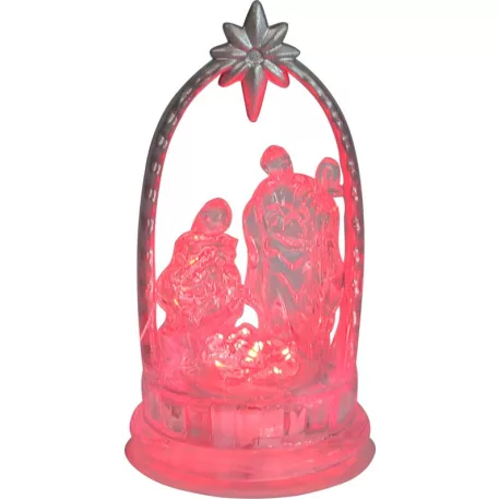 Dekoráció MagicHome Karácsony, Betlehem, színváltó, LED, akril, Sellbox 12 db