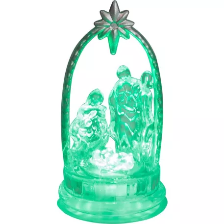 Dekoráció MagicHome Karácsony, Betlehem, színváltó, LED, akril, Sellbox 12 db