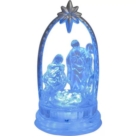 Dekoráció MagicHome Karácsony, Betlehem, színváltó, LED, akril, Sellbox 12 db