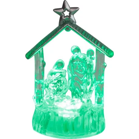 Dekoráció MagicHome Karácsony, Betlehem, színváltó, LED, akril, Sellbox 12 db