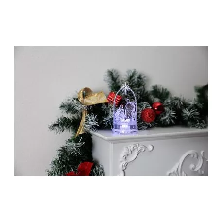 Dekoráció MagicHome Karácsony, Betlehem, színváltó, LED, akril, Sellbox 12 db