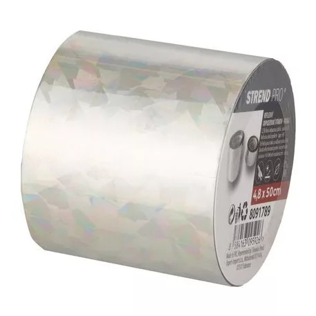 Madárriasztó Strend Pro, szalag, fényvisszaverő, 4,8 cm, H-50 m, riasztó