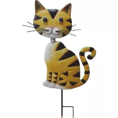   Dekoráció MagicHome Mecco, Cat, ón, lyukasztható, 25,5x3,5x61 cm