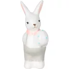 Dekoráció MagicHome, Nyuszi tojással, húsvéti, 5x5,9x10,7 cm