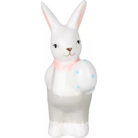 Dekoráció MagicHome, Nyuszi tojással, húsvéti, 5x5,9x10,7 cm