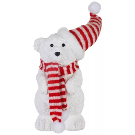 MagicHome Karácsonyi Dekoráció medve, 14 x 14 x 37 cm