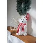 MagicHome Karácsonyi Dekoráció medve, 14 x 14 x 37 cm