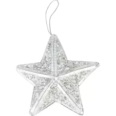 Dekoráció MagicHome Karácsony, csillag, 14 x 14 x 3 cm