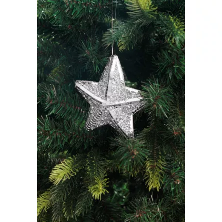 Dekoráció MagicHome Karácsony, csillag, 14 x 14 x 3 cm