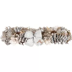 Ikebana MagicHome Karácsony, Advent, natúr, 44x15x9 cm