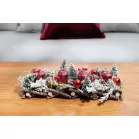 Ikebana MagicHome Karácsony, Advent, natúr, fákkal, 36x13x12 cm
