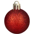 MagicHome karácsonyfa gömbök, 47 db, piros