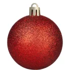 MagicHome karácsonyfa gömbök, 47 db, piros