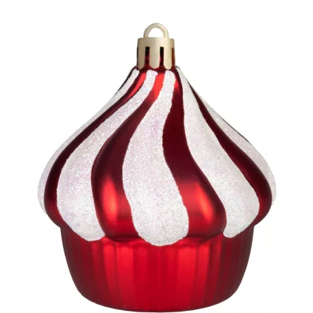 MagicHome karácsonyfa gömbök, 47 db, piros