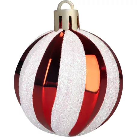 MagicHome karácsonyfa gömbök, 39 db, piros