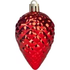 MagicHome karácsonyfa gömbök, 39 db, piros