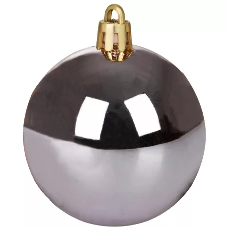 MagicHome karácsonyi gömbök, 20 db, rózsaszín, 6 cm