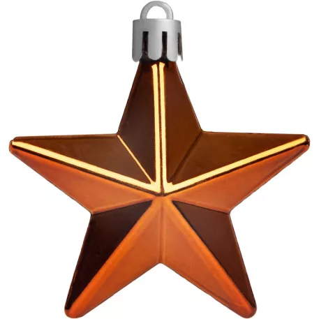 MagicHome Karácsonyi Dekoráció szett, 20 db, réz-arany 4 fajta