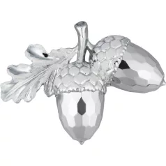 MagicHome karácsonyfa gömbök, 21 db, fehér-ezüst