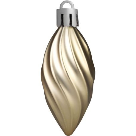 MagicHome karácsonyfa gömbök, 32 db, pezsgő színű