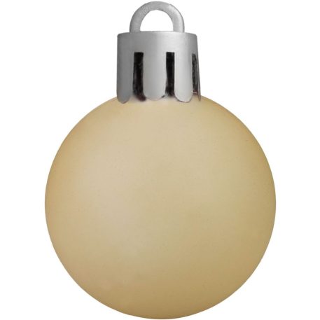 MagicHome karácsonyfa gömbök, 32 db, pezsgő színű