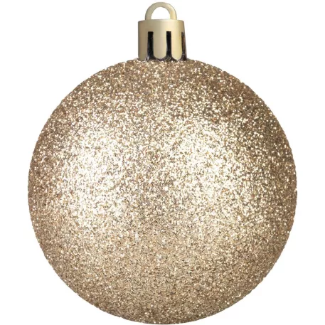 MagicHome karácsonyfa gömbök, 32 db, pezsgő színű