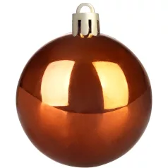 MagicHome karácsonyi gömbök, 32 db, réz