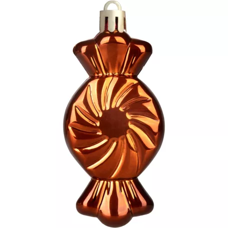 MagicHome karácsonyi gömbök, 32 db, réz