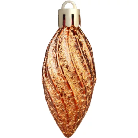 MagicHome karácsonyi gömbök, 32 db, réz