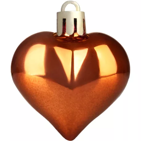 MagicHome karácsonyi gömbök, 32 db, réz