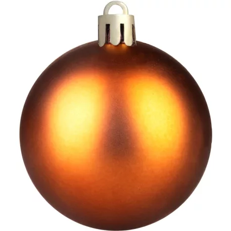 MagicHome karácsonyi gömbök, 32 db, réz