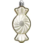 MagicHome karácsonyfa gömbök, 32 db, bézs