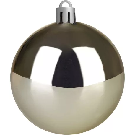 MagicHome karácsonyfa gömbök, 32 db, bézs