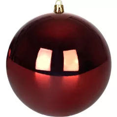   MagicHome karácsonyi gömbök, 2 db, bordó, karácsonyfára, 12 cm