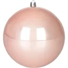 MagicHome karácsonyi gömbök, 2 db, rózsaszín, karácsonyfára, 12 cm