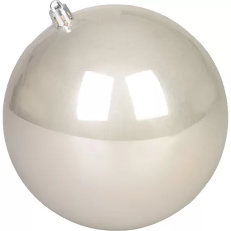 MagicHome karácsonyi gömbök, 2 db, bézs, karácsonyfára, 12 cm