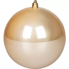 MagicHome karácsonyi gömbök, 2 db, arany, 12 cm