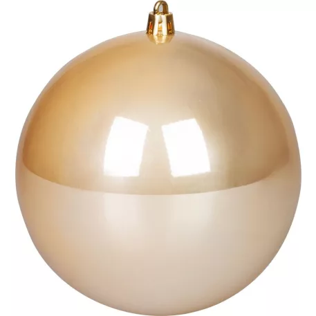 MagicHome karácsonyi gömbök, 2 db, arany, 12 cm