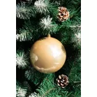 MagicHome karácsonyi gömbök, 2 db, arany, 12 cm