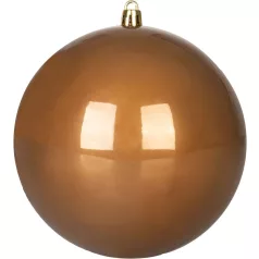   MagicHome karácsonyi gömbök, 2 db, bronz, karácsonyfára, 12 cm