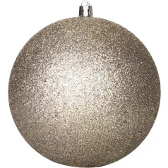   MagicHome karácsonyi gömbök, 2 db, bézs, karácsonyfára, 12 cm