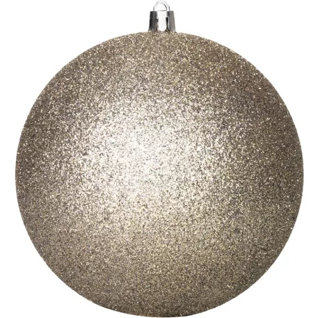 MagicHome karácsonyi gömbök, 2 db, bézs, karácsonyfára, 12 cm