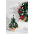 Dekoráció MagicHome Karácsony, feldíszített fa, 30 cm