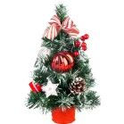 Dekoráció MagicHome Karácsony, feldíszített fa, 30 cm