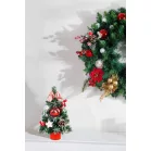 Dekoráció MagicHome Karácsony, feldíszített fa, 30 cm