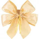 MagicHome Karácsonyi Dekoráció masni, arany, 2db, 13 x 16 cm