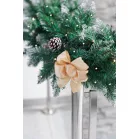 MagicHome Karácsonyi Dekoráció masni, arany, 2db, 13 x 16 cm