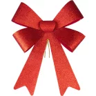 MagicHome Karácsonyi Dekoráció masni, piros, 38 x 30 cm