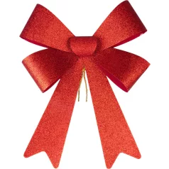 MagicHome Karácsonyi Dekoráció masni, piros, 38 x 30 cm