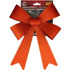 MagicHome Karácsonyi Dekoráció masni, piros, 38 x 30 cm